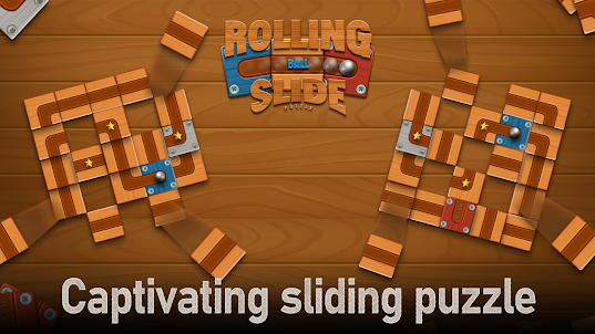 Rolling Ball Slide Puzzle
