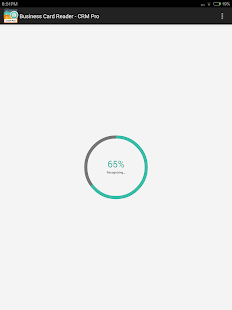 Business Card Reader - CRM Pro Screenshot