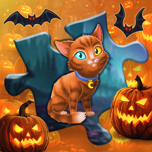 Jigsaw Puzzle: Halloween Decor logo