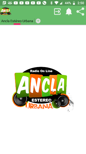 Android application Radio Ancla Estéreo Urbana screenshort