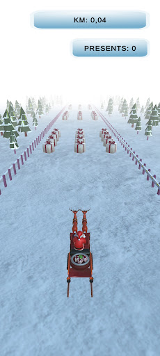 Android application SantaRun screenshort