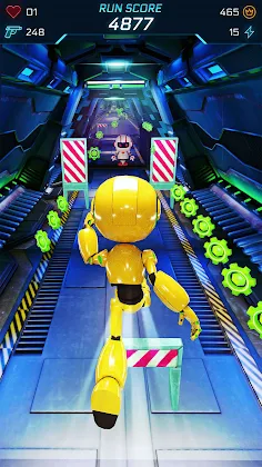 Doozy Robot Runner 3D - Screenshot 4