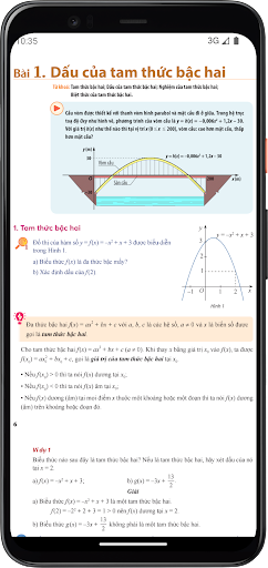 Android application Toán Lớp10 – Tập hai screenshort