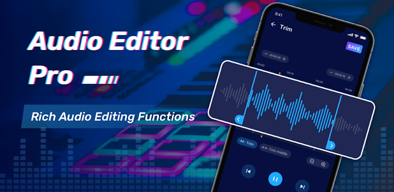 Audio Editor Pro (MOD) is a music editing application on mobile phones.
