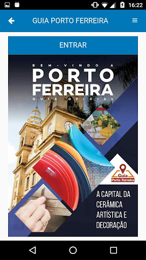 Android application Guia Porto Ferreira screenshort