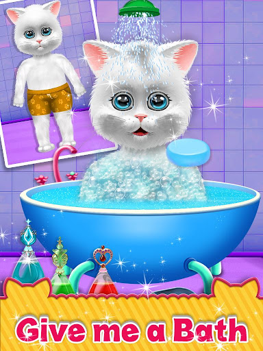 Cute Kitty Cat Pet Care Screen 2