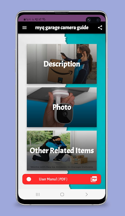 myq garage camera guide - 1 - (Android)