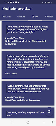 Meditationsprojektet Screen 2