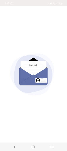 Android application Invited screenshort