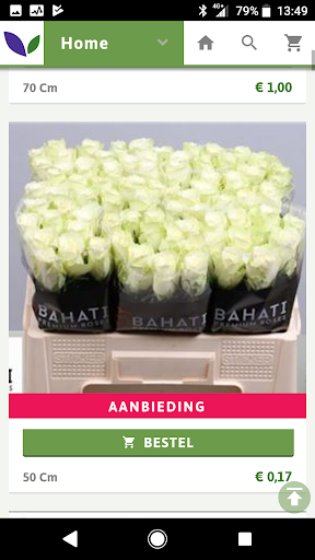 FlowerSale.nl Screen 3