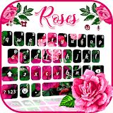 Hot Pink Roses Keyboard Theme icon