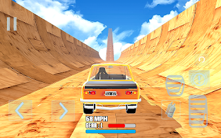 Mega Ramp Stunt Drive Challeng - Screenshot 1