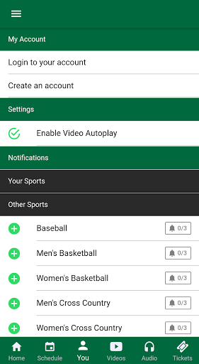 Dartmouth Sports Screen 3