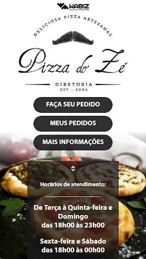 Android application Pizza do Zé Diretoria (Pizza d screenshort