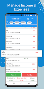 Cash Book- expense manager 1