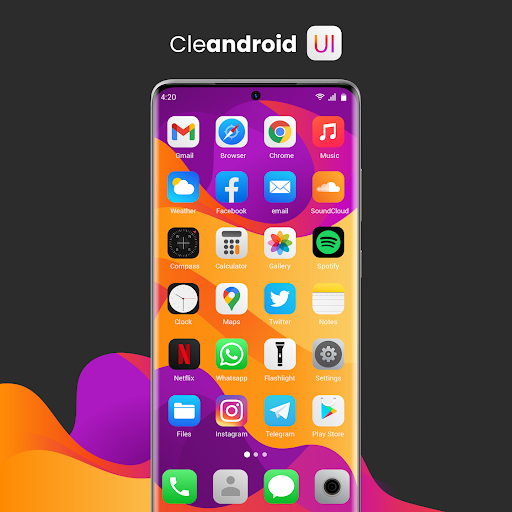 Cleandroid UI poster-1