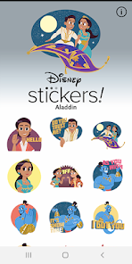 Screenshot 4 Disney Stickers: Aladdin android