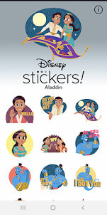 Disney Stickers: Aladdin