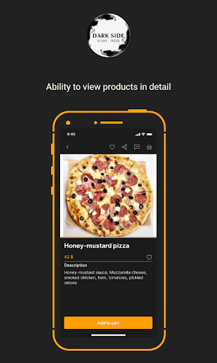Darkside - sushi/pizza Screen 2