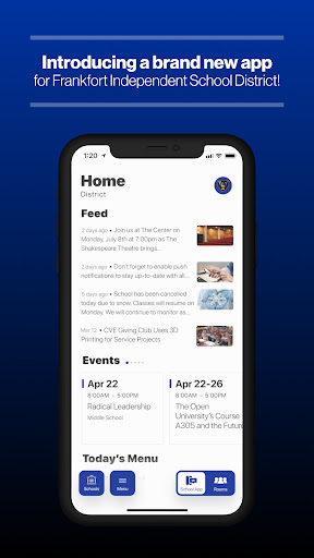 Android application Frankfort Independent Schools screenshort