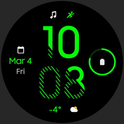 Fit OLED: Watch face logo