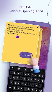 Sticky Notes Widget Colorful Capture d'écran