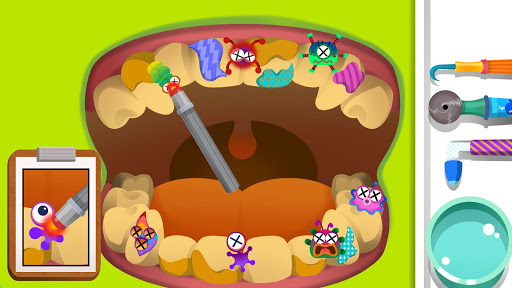 Screenshot of Pororo Dentist - Kids Job Game