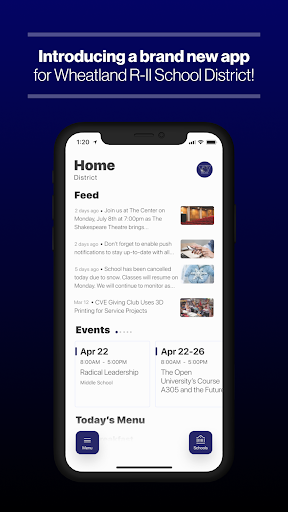 Android application Wheatland School District, MO screenshort