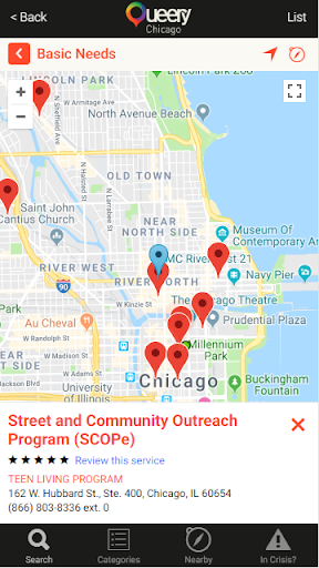 Queery : Chicagoland LGBTQ Ser Screen 2