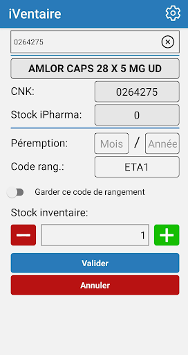 iVentaire Screen 2