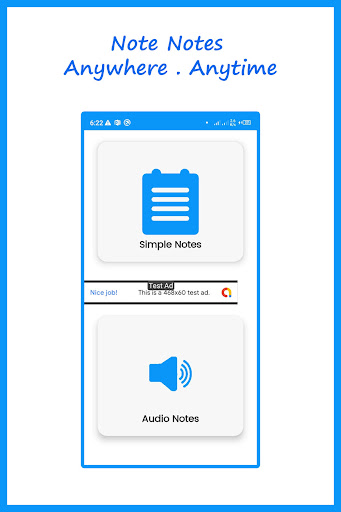 Voice Notes Screen 2