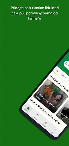Android application Adresář farmářů Hnutí DUHA screenshort
