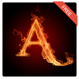 3D Letter Fire Live Wallpaper icon