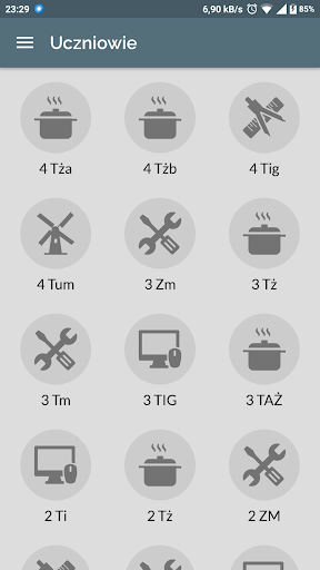 Plan lekcji ZSA-T Screen 2