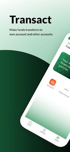 Android application Development Bank of Kenya screenshort