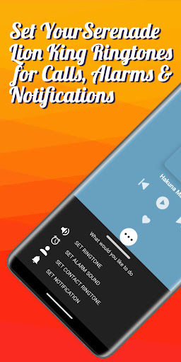 Ringtones Lion King Screen 3