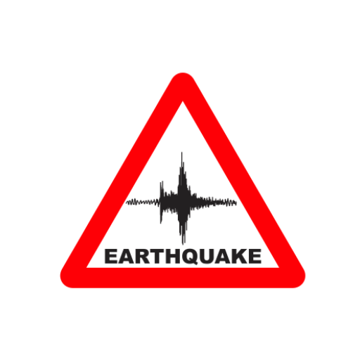 Earthquake Alert - Map logo