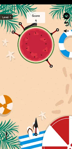 Fling knife:knife games - Screenshot 1