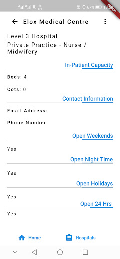 Hospitals Kenya Screenshot 4 - AppWisp.com