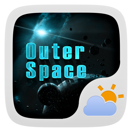OUTERSPACE THEME GO WEATHER EX  Icon
