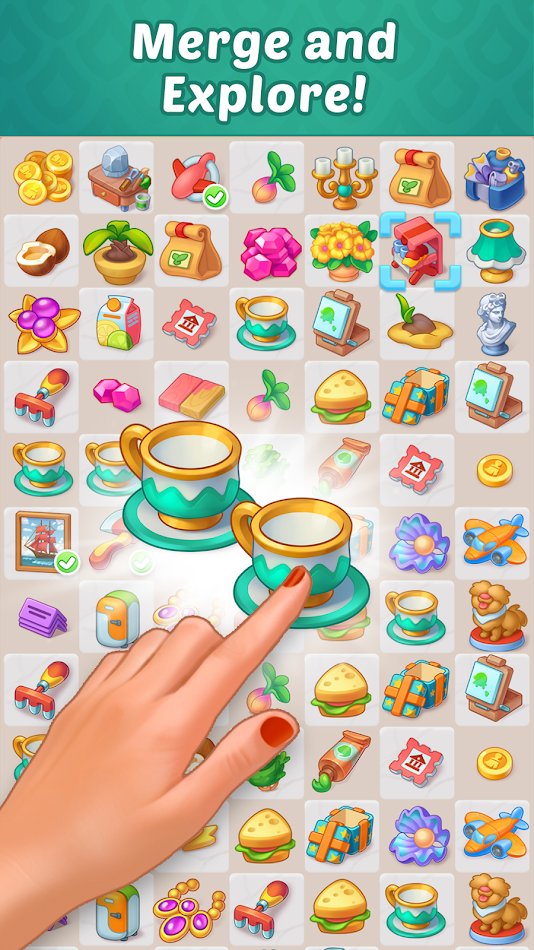 #3. Mansion Tale: Merge Secrets (Android) Przez: TAPCLAP