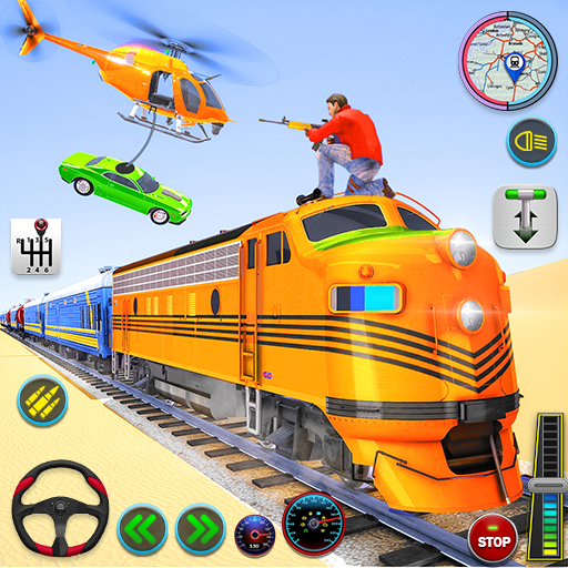 Train Car Theft: Car Games 3d  Icon