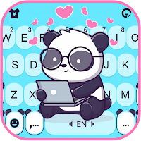 Фон клавиатуры Lovely Cute Panda