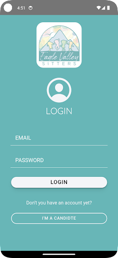 Android application Eagle Valley Sitters screenshort