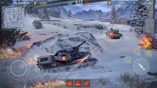 Modern Tanks: War Tank Games 3.61.7 APK + Mod (Unlimited money) for Android