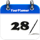 日曆、假期、農曆、年曆、節日、紀念日、倒數日、備忘錄、提醒、桌面日曆小工具 YourPlanner Laai af op Windows