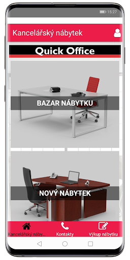 Android application Kancelářský Nábytek screenshort