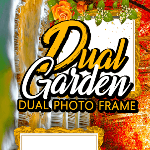 Garden Double Photo Frame App