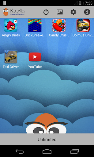 Android application KuuKla Parental Control screenshort