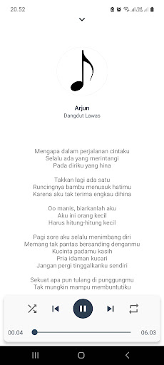 Dangdut Lawas OFFLINE & Lirik Screen 3